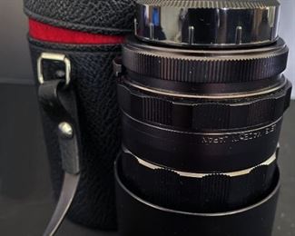 Pentax Takumar 135mm f/3.5 Camera Lens w/ Case