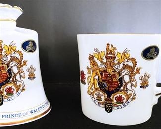 Aynsley China - Royal Wedding Commemorative Bell and Mug