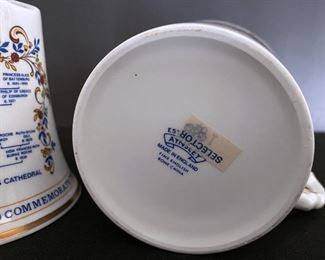 Aynsley China - Royal Wedding Commemorative Bell and Mug