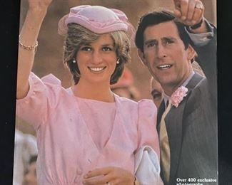 "Charles & Diana's First Royal Tour" Coffee table book featuring HRH Prince Charles Windsor and Princess Diana. Excellent 1980's fashion and pop culture resource.