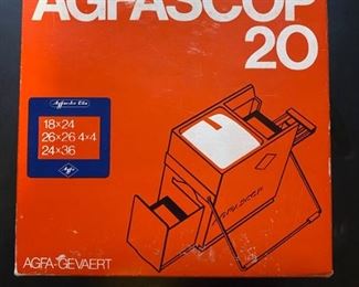 AGFASCOP 20 Lighted 2x2 Slide Viewer Corded