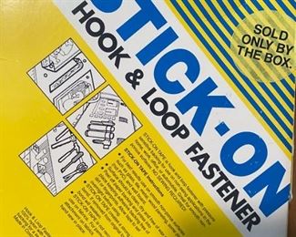 Stick-on Hook and Loop Fastener