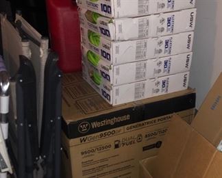 New Westinghouse 9500 Generator & extra wires 