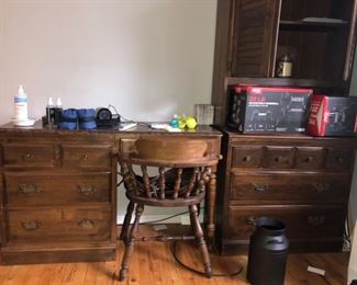 Bedroom dressers & desks