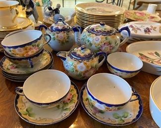 Nippon tea set - antique 