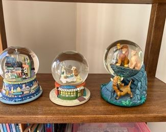 Snow Globes - Disney