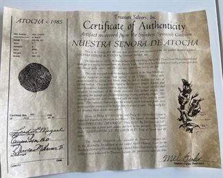 Genuine Atocha coin!