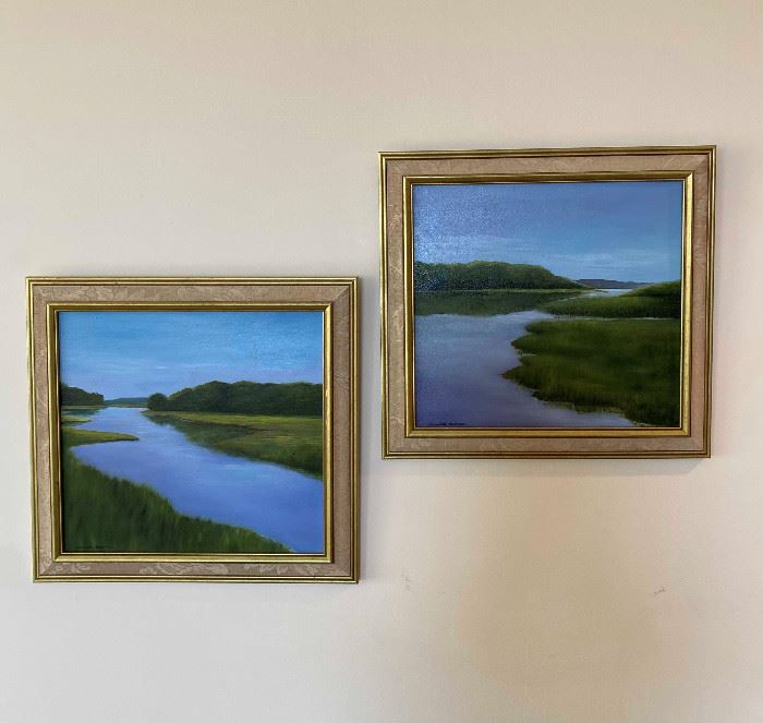 2 Marsh Paintings