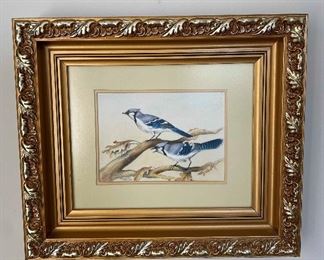 Blue Jay Painting