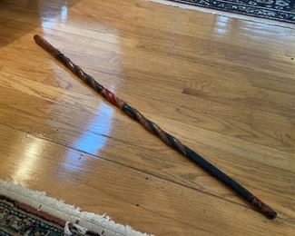 Carved Waking Stick