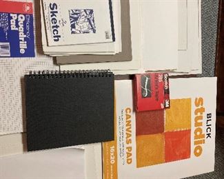 Drawing Paper And Canvases