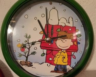 Charlie Brown clock
