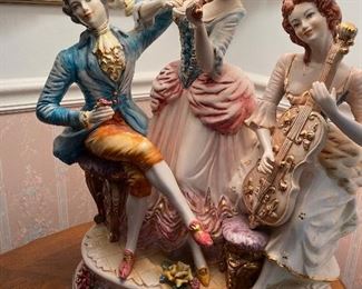 Italian Porcelain. Hand Painted 