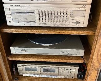 Vintage Marantz Audio Equipment.