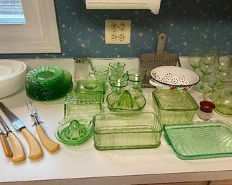 Vintage Green Depression