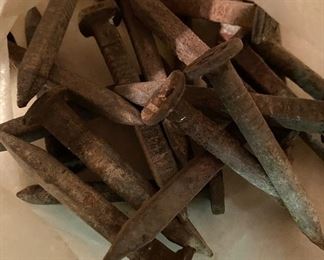 Antique Telephone/Rail Road Nails