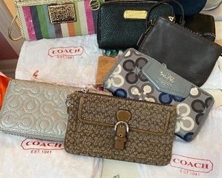 Coach Wristlets/Dust Bags