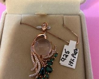 925 Sterling Pendant with 18K Plate