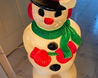 Vintage Venture Grand Frosty the Snowman Blow Mold