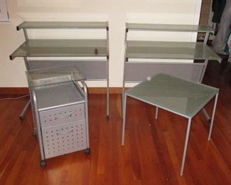 set of office furniture