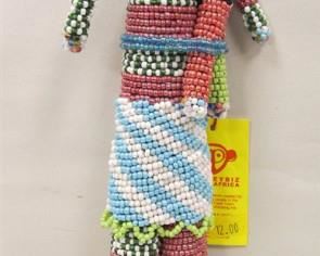 African beaded doll