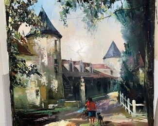 $125 - Destino Ferra - Woman with Dog unframed signed 
LOCATION:  Bethesda, MD 301-467-5844
DETAILS + DIMENSIONS:   13" x 16"
CONDITION: Please refer to photos for a more detailed look at condition.  We make every attempt to list and photograph any defects or signs of wear that are significant to this sale. 
LOCAL PICK UP BETHESDA, MD.   BUYER IS RESPONSIBLE FOR ANY NECESSARY DISASSEMBLY AND ALL COSTS ASSOCIATED WITH SHIPPING OR PICK UP.  PLEASE CONTACT US FOR SHIPPING REFERRALS