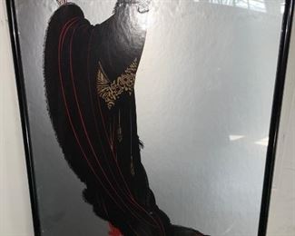 $1000   - Erte Vintage Soiree 1980 Mirage Edition Original Print Framed Art Deco Poster
LOCATION: Bethesda, MD.
WHY WE LOVE IT:
After Romain “Erté” de Tirtoff (Russian-French; 1892 – 1990)
Soirée, 1980
Serigraph on paper
Signed in plate to lower right
Published by Mirage Editions/Gold & Cook, Santa Monica, California
DETAILS + DIMENSIONS:
20 x 31
CONDITION: Good condition. Please refer to photos for a more detailed look at condition.  We make every attempt to list and photograph any defects or signs of wear that are significant to this sale. 
LOCAL PICK UP BETHESDA, MD.  BUYER IS RESPONSIBLE FOR ANY NECESSARY DISASSEMBLY AND ALL COSTS ASSOCIATED WITH SHIPPING OR PICK UP.  PLEASE CONTACT US FOR SHIPPING REFERRALS