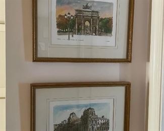 $150.00     Set of Two Framed Paris Prints Signed by Unknown Artist

LOCATION: Washington DC

WHY WE LOVE IT:

 Nice set of artist signed art.  Pieces are in good condition with matching frames and matting.

DETAILS + DIMENSIONS:   17 x 14 inches each

 

CONDITION: Both pieces are in good condition with only minor signs of age to be expected.  Please refer to photos for a more detailed look at condition.  We make every attempt to list and photograph any defects or signs of wear that are significant to this sale. 

 

LOCAL PICK UP.   BUYER IS RESPONSIBLE FOR ANY NECESSARY DISASSEMBLY AND ALL COSTS ASSOCIATED WITH SHIPPING OR PICK UP.  PLEASE CONTACT US FOR SHIPPING REFERRALS
