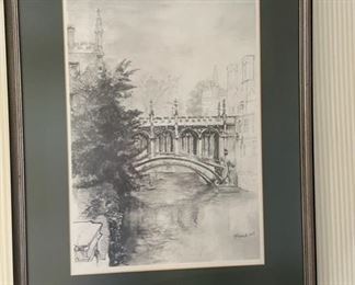 $75.00     Canal Bridge Pencil Sketch Signed by Artist Markell 1969

LOCATION: Washington DC

WHY WE LOVE IT: 

Serene piece with great detail.  framed and matted.

DETAILS + DIMENSIONS: 21" x 27"

CONDITION: Both art and frame are in good condition with only minor signs of wear to be expected with age.  Please refer to photos for a more detailed look at condition.  We make every attempt to list and photograph any defects or signs of wear that are significant to this sale.  

LOCAL PICK UP WASHINGTON DC.   BUYER IS RESPONSIBLE FOR ANY NECESSARY DISASSEMBLY AND ALL COSTS ASSOCIATED WITH SHIPPING OR PICK UP.  PLEASE CONTACT US FOR SHIPPING REFERRALS.