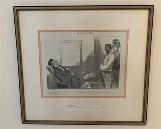 $100 - js  Honore Daumier Open Edition Print "Barristers and their Clients" 

LOCATION: Washington DC

WHY WE LOVE IT:

These appear to be later open series editions prints by the famous French artist, Honore-Victorin Daumier Born in 1808 and Died in 1879. 

DETAILS + DIMENSIONS: 18" x 15" and 18" x 16"

CONDITION: Please refer to photos for a more detailed look at condition.  We make every attempt to list and photograph any defects or signs of wear that are significant to this sale. 

LOCAL PICK UP WASHINGTON DC.   BUYER IS RESPONSIBLE FOR ANY NECESSARY DISASSEMBLY AND ALL COSTS ASSOCIATED WITH SHIPPING OR PICK UP.  PLEASE CONTACT US FOR SHIPPING REFERRALS.

 

 