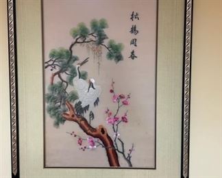 $100.00   Framed Vintage Asian Silk Embroidery Cranes in Tree with Peonies

LOCATION: Washington, SC

WHY WE LOVE IT:

This piece has great detail and vibrant color. 

DETAILS + DIMENSIONS: 18" x 25" Framed 

CONDITION: Please refer to photos for a more detailed look at condition.  We make every attempt to list and photograph any defects or signs of wear that are significant to this sale. 

LOCAL PICK UP WASHINGTON DC.   BUYER IS RESPONSIBLE FOR ANY NECESSARY DISASSEMBLY AND ALL COSTS ASSOCIATED WITH SHIPPING OR PICK UP.  PLEASE CONTACT US FOR SHIPPING REFERRALS.

 