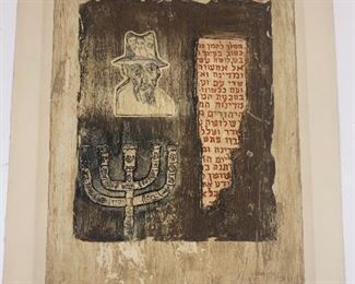 $200 - ZVI (ZWI) MILSHTEIN PENCIL SIGNED ARTISTS PROOF COLLAGE ETCHING
LOCAL PICK UP BETHESDA MD                                       
This piece is pencil signed and is marked "épreuve d'artiste". Traditionally, artists kept these proofs for their personal collections—and artworks that belonged to the artists themselves will be more valuable in today's market. Proofs are also highly desirable if they are in some way unique, such as those that feature notes from the artist.
Zwy Milshtein (Zvi Tzvi Milstein) BIOGRAPHY 1934 Born in Kishinev (Bessarabia) Russian, Romanian region. He fled the Nazi Holocaust and in 1948 Arrived in Israel via Cyprus, where he studied with Rafael Ben­ Zvi. Studies in Tel­ Aviv with Mordecai Ardon, Aharon Avni, Mosher Mokadi and Marcel Janco founder of the Dada art movement. Studies at The Bezalel Art School,Jerusalem. 1956 Awarded a scholarship by the Israel​ American Fund.
DETAILS:
15 3/8" x 20 1/2" 
Condition: This piece is in very good condition.