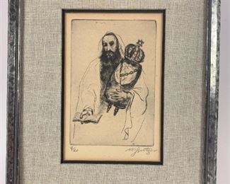 $1000 - WALTER SPITZER PEN INK RABBI HOLDING THE TORAH LITHOGRAPHSigned & Numbered 7/20
LOCAL PICK UP BETHESDA MD                                            

