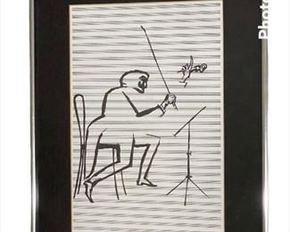 $150 - Saul Steinberg from Derriere Le Miroir No. 53-54 Original 1953

LOCATION: Bethesda MD

Derriere Le Miroir No. 53-54 Saul Steinberg  Original 1953 behind the mirror issue number 53-54 Published by Maeght, Paris, on wove paper, loose as issued within original lithographic wrapper.

DETAILS + DIMENSIONS:  14" x 19"

CONDITION: Please refer to photos for a more detailed look at condition.  We make every attempt to list and photograph any defects or signs of wear that are significant to this sale. 

LOCAL PICK UP.   BUYER IS RESPONSIBLE FOR ANY NECESSARY DISASSEMBLY AND ALL COSTS ASSOCIATED WITH SHIPPING OR PICK UP.  PLEASE CONTACT US FOR SHIPPING REFERRALS.