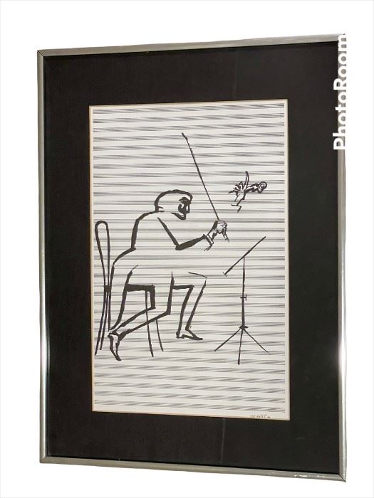 $150 - Saul Steinberg from Derriere Le Miroir No. 53-54 Original 1953

LOCATION: Bethesda MD

Derriere Le Miroir No. 53-54 Saul Steinberg  Original 1953 behind the mirror issue number 53-54 Published by Maeght, Paris, on wove paper, loose as issued within original lithographic wrapper.

DETAILS + DIMENSIONS:  14" x 19"

CONDITION: Please refer to photos for a more detailed look at condition.  We make every attempt to list and photograph any defects or signs of wear that are significant to this sale. 

LOCAL PICK UP.   BUYER IS RESPONSIBLE FOR ANY NECESSARY DISASSEMBLY AND ALL COSTS ASSOCIATED WITH SHIPPING OR PICK UP.  PLEASE CONTACT US FOR SHIPPING REFERRALS.