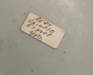 Pair of Antique Chinese Export plates. Each measures . Photo 2 of 2.