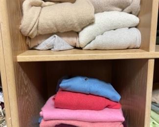 Sample of cashmere sweaters. Photo 2 of 2.