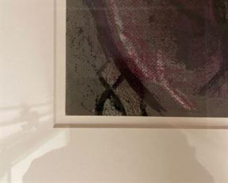 Replica Picasso print. Measures 10” x 13” without frame. Photo 2 of 3.