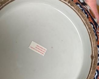 Imari bowl. Measures 14” D. Photo 2 of 2.