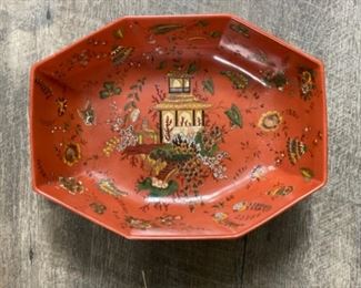 Porcelain Bowl. Measures 12” x 10”. Photo 1 of 2.