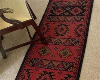 Runner measures approximately 120" x 27" (there are two)