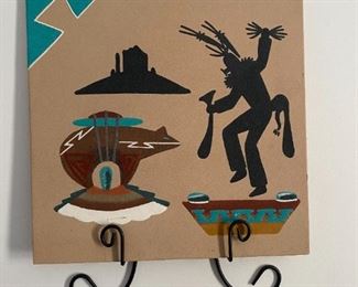 Vintage Sand Painting