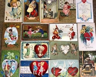 Antique Valentine Post Cards