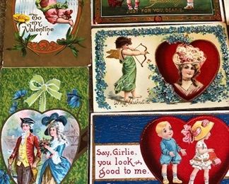 Antique Valentine Post Cards
