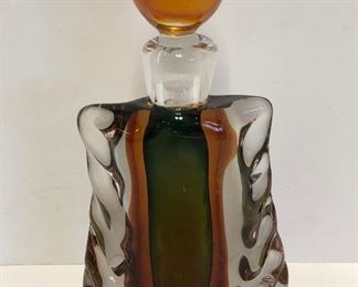Large Murano Art Glass Perfume