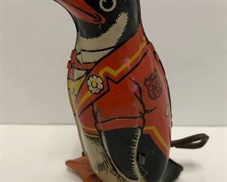 J. Chein Tin Wind Up Penguin