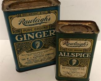 Advertising Spice Tins