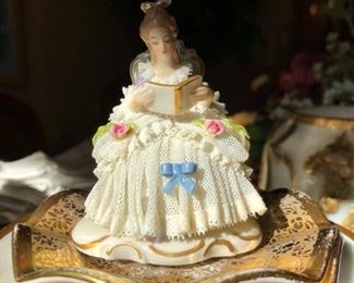 Princess Reading Figurine