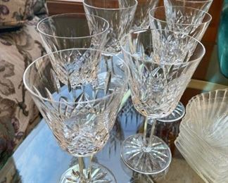 Set of Six Waterford Glasses