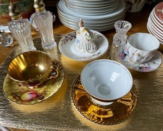 Various Cup and Saucer Sets